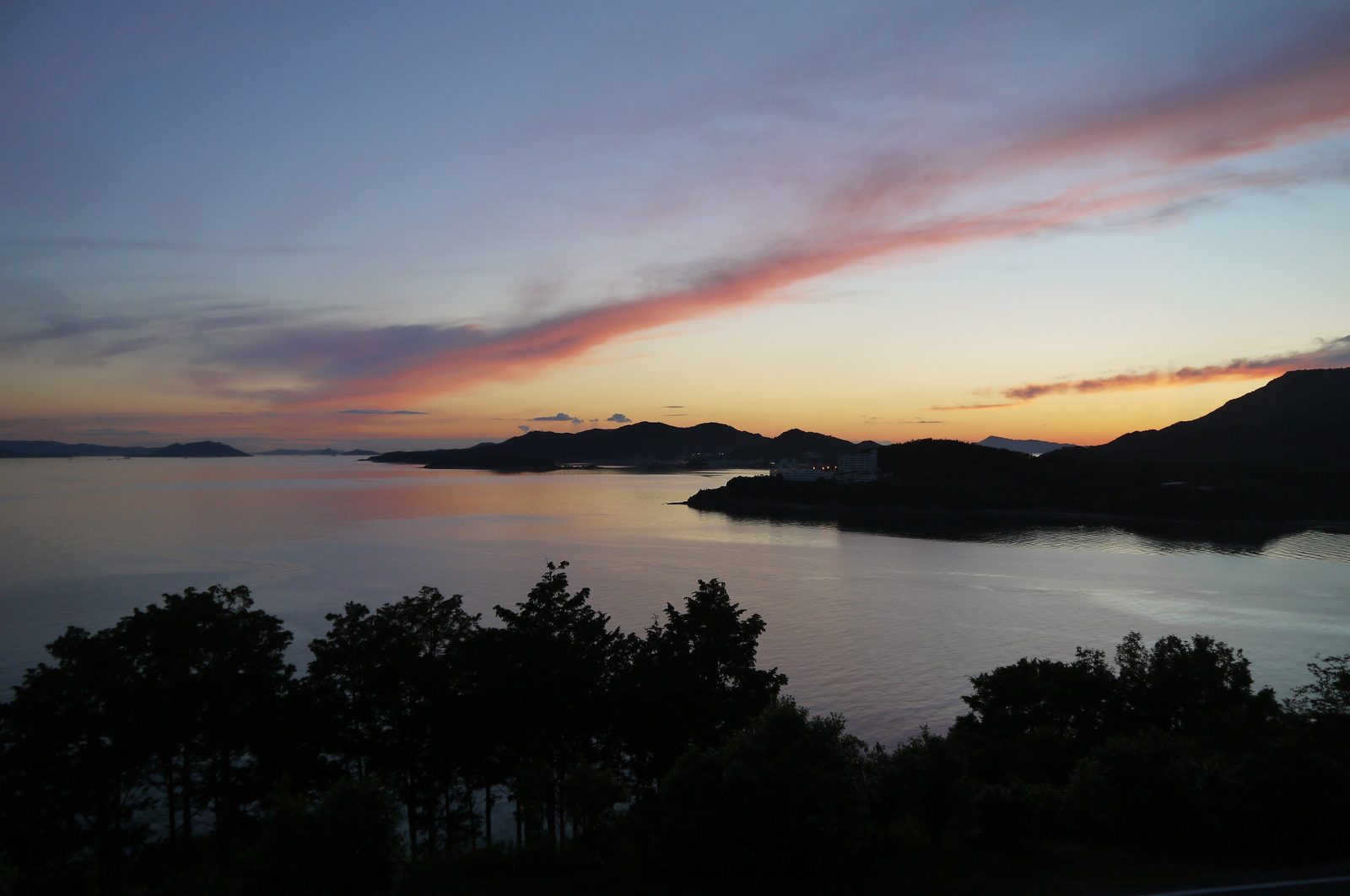 小豆島の夕陽